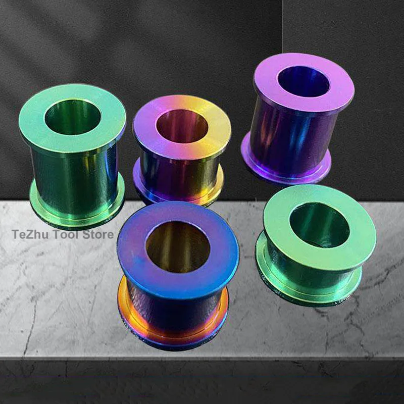 1PCS M10 Titanium Alloy Caliper Height Increasing Gasket TC4 Height Increasing Gasket Washer