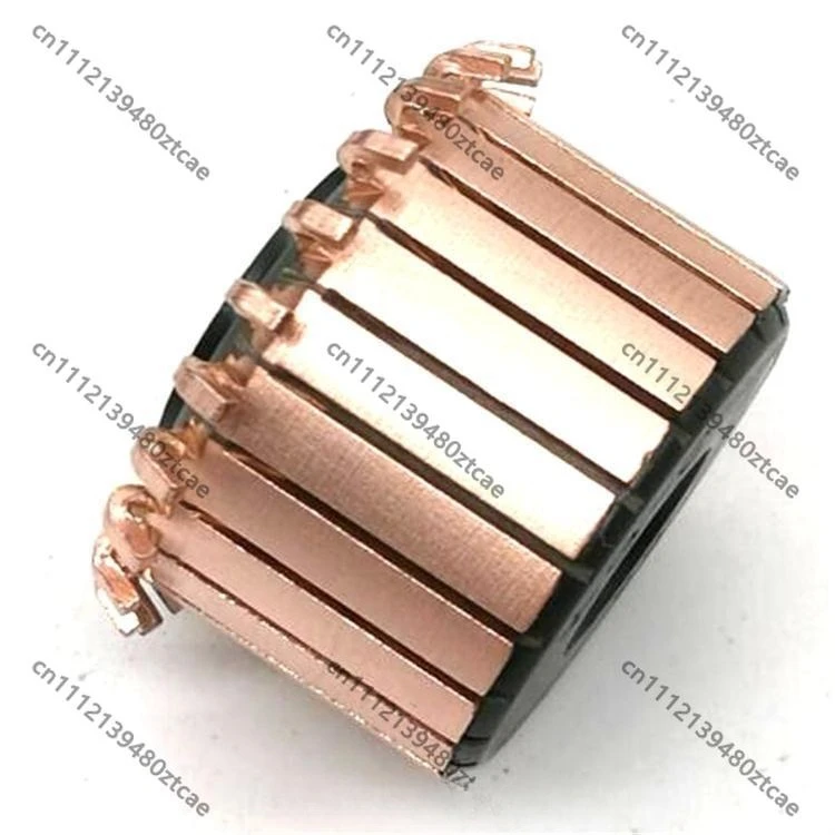 Electric Motor Copper Bar Commutator Replacement Spare Parts For Motors 5 Pieces Pack