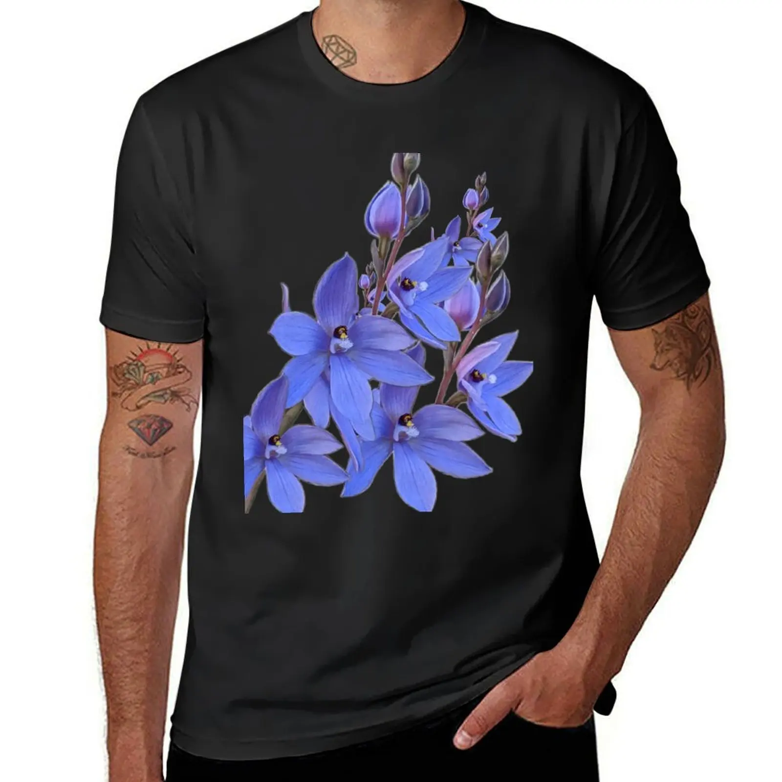 Mauve Tufted Sun Orchid T-Shirt blacks Blouse for a boy fitted t shirts for men