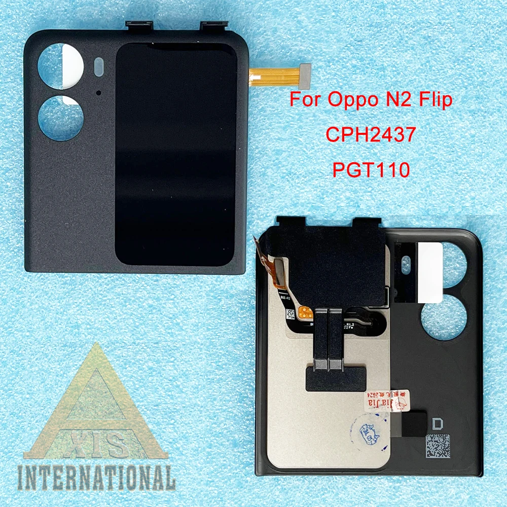 Originale 3.26 \'\'Amoled per OPPO Find N3 Flip CPH2519 Display esterno Cover posteriore LCD Touch Digitizer per trova N2 Flip CPH2437