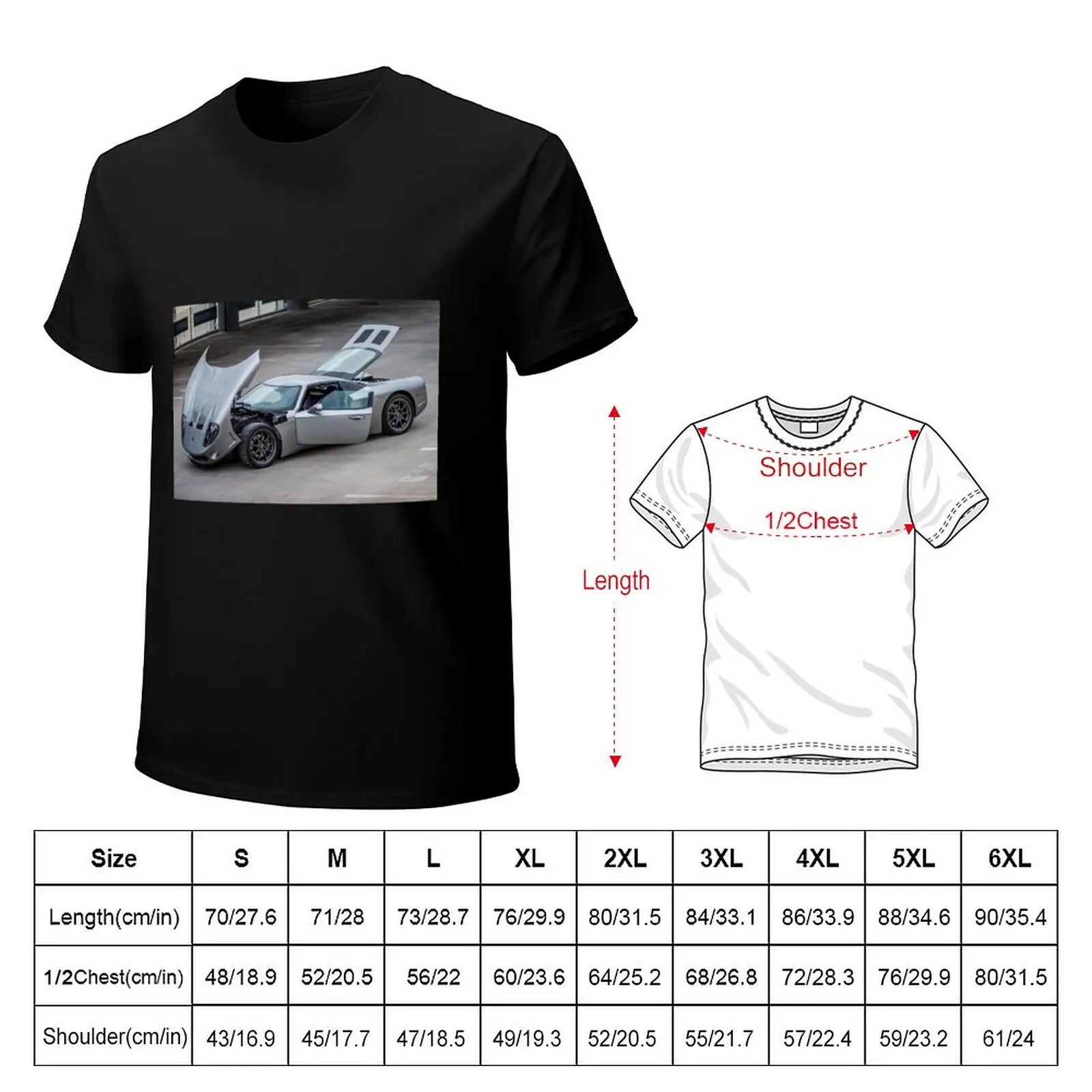 Factory Five GTM T-Shirt Novelty Graphic Tee Shirt