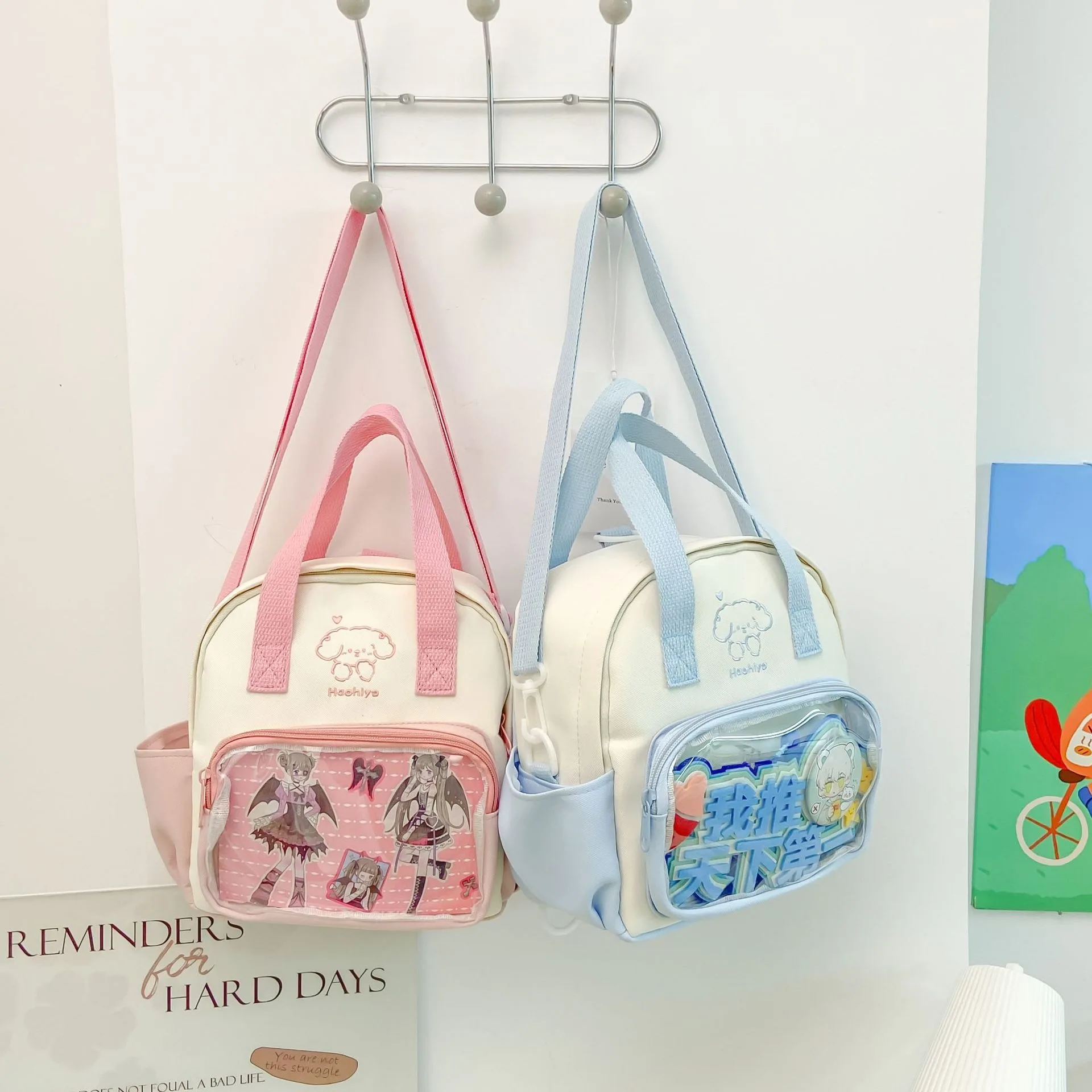 حقيبة مدرسية شفافة Ita ذات سعة كبيرة من Mochilas Mujer للاستخدام اليومي حقيبة ظهر الطالب المتوافقة مع Mochila حقائب نسائية أصلية #3