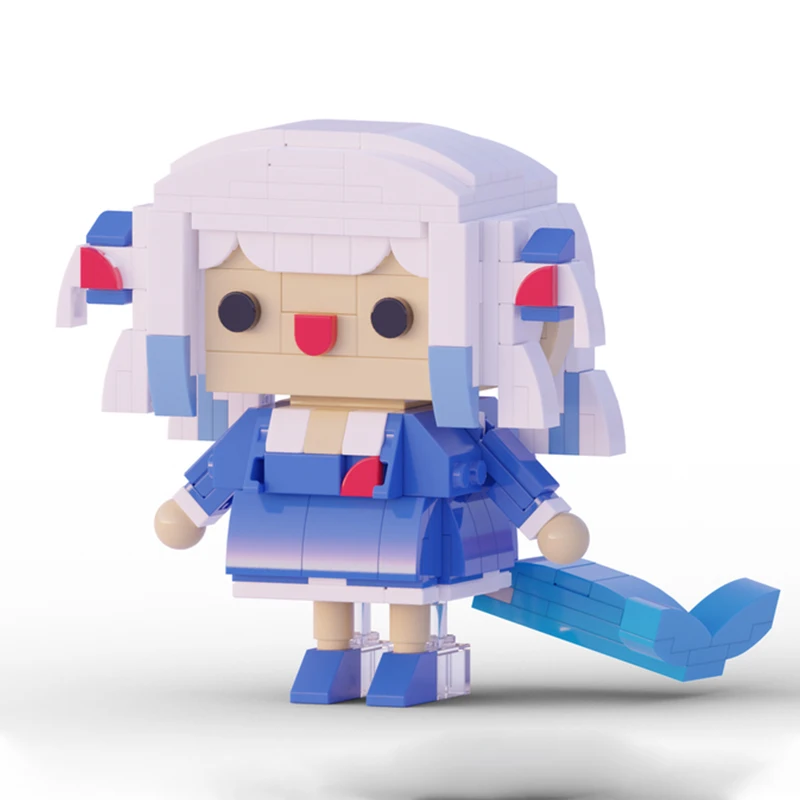 

327pcs MOC Smol Gura Building Blocks Christmas Gift Exclusive Collector Showcase for Creative Hobbyists Unlimited Creativity