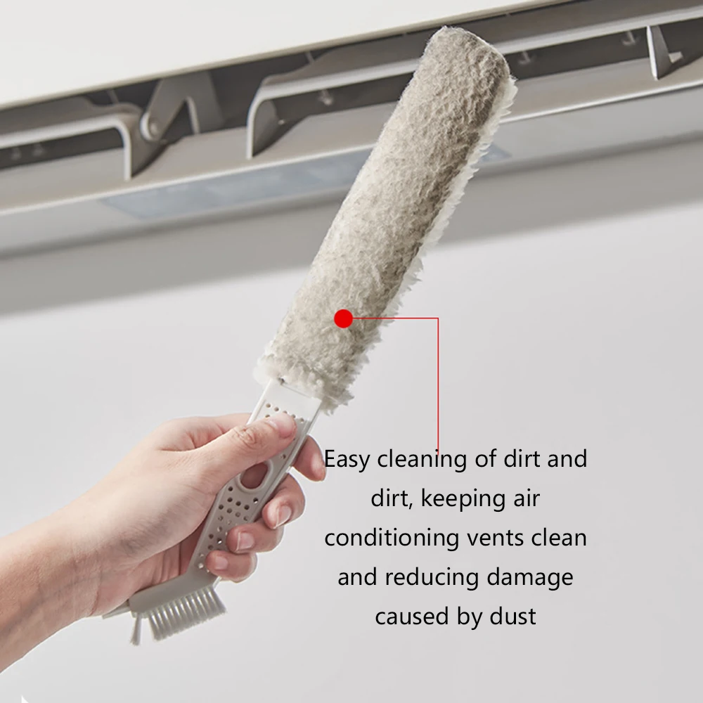 Mini Handheld Blinds Cleaning Brush, Dust Remover for Air Conditioning, Home Gadgets, Car Vents, Fan, Handheld 