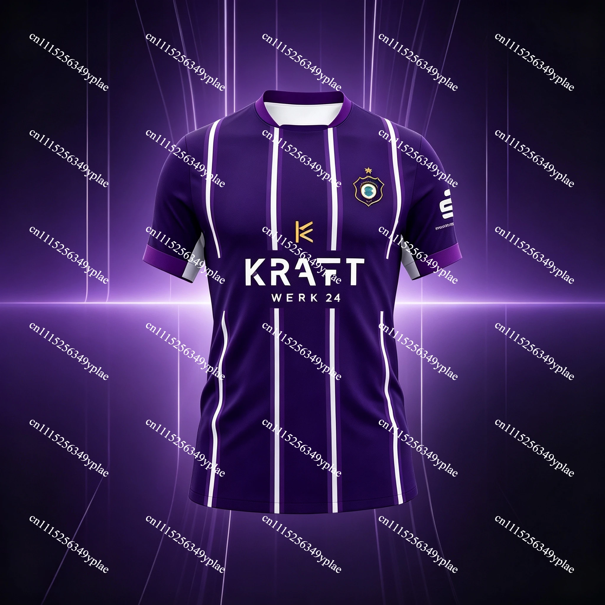 2026-27 Mens Kids Boys Quick-dry Football Jersey Top Adult Home Jersey Soccer Game Sport Away Male Training E-Erzgebirge A-Aue