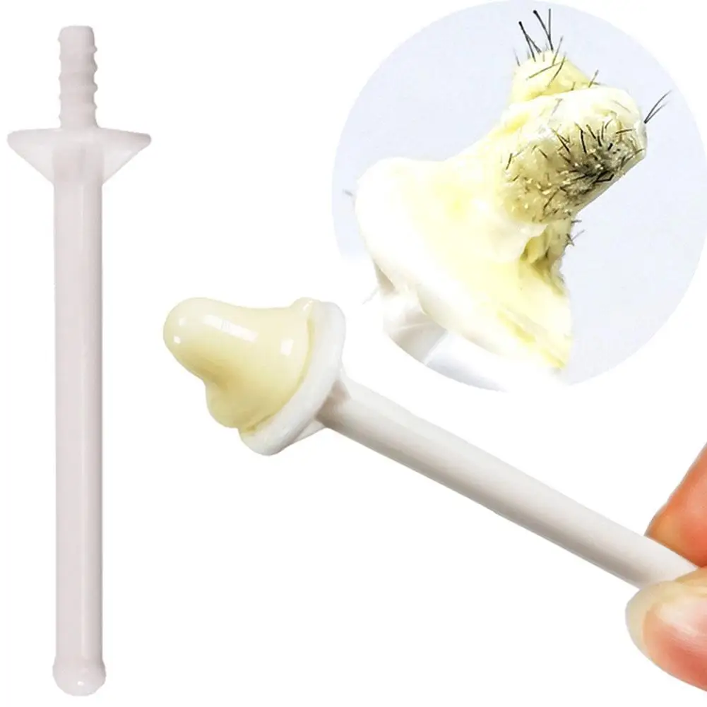 Nose Hair Stick Wax Bean Set Nose Wax Applicators For Painless Nose Hair Removal Tool Wax Accessories Beeswax Safe