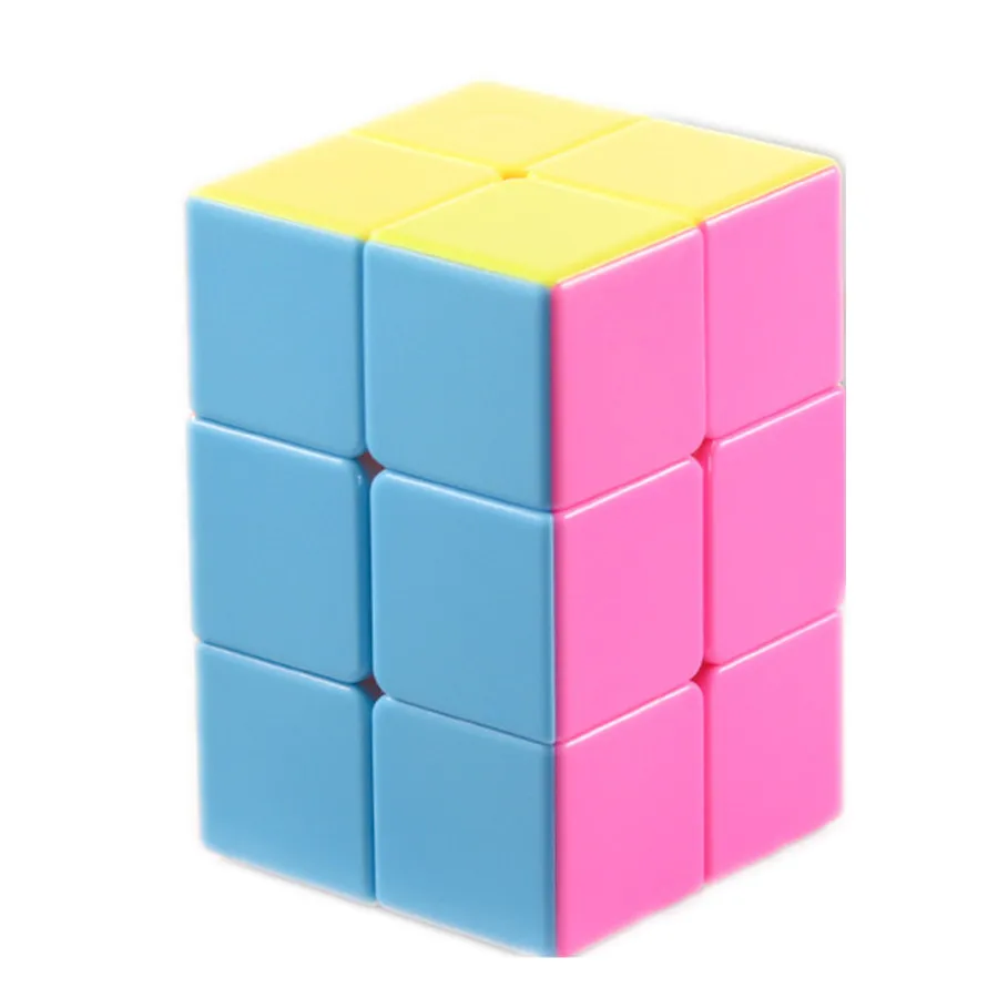 Yisheng 2X2X3 223 Candy Colored Magic Cube 223 Magic Cube Fun Alien Magic Cube Girl Puzzle Children's Toy