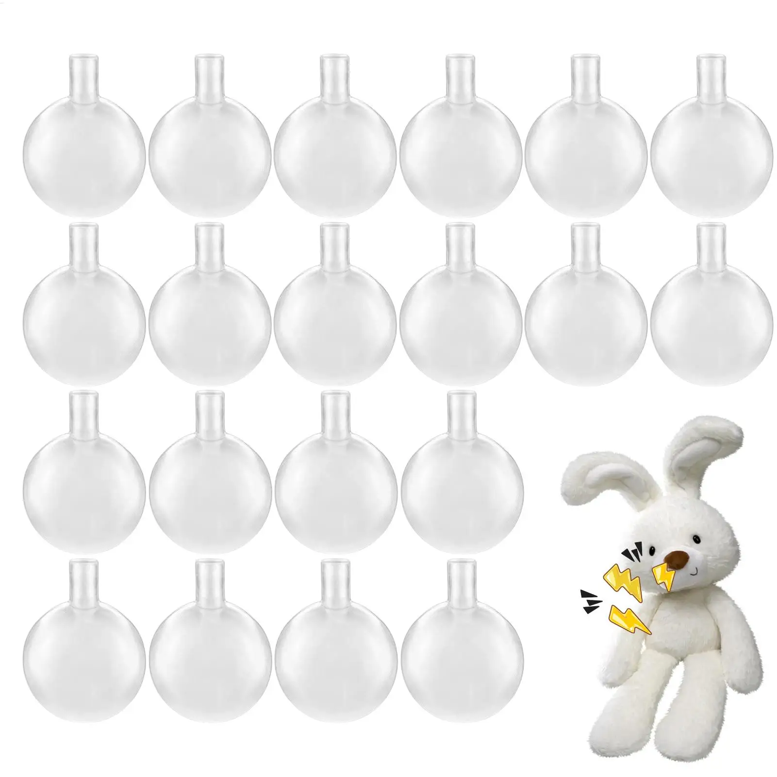 Replacement Squeakers for Dog Toys Sounder Toy Repair Supplies Noise Maker Insert 20 Pieces for Stuffed Animal Repair Workshops view 3