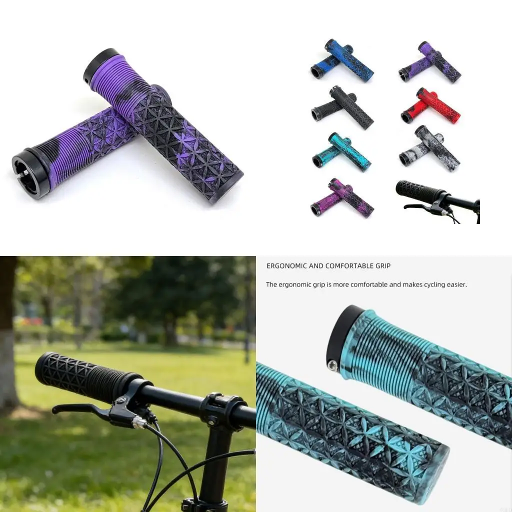 

2 лота, высокопрочная велосипедная ручка, профессиональная ручка для велосипедного руля для комфортного катания на велосипеде