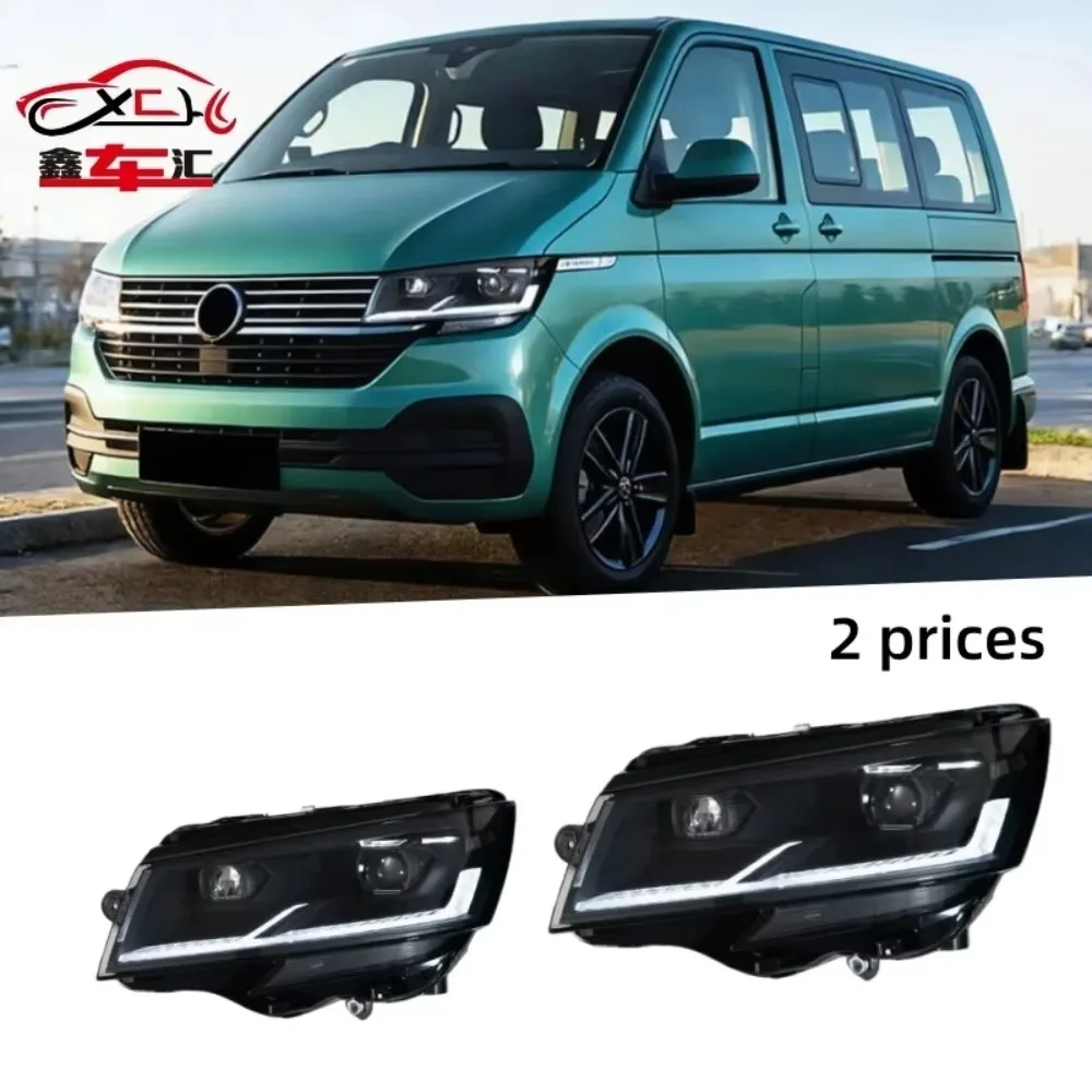 

For 2019-2022 Volkswagen Multivan headlight assembly T6.1 upgrade to LED headlights, turn signals, and daytime running lights.