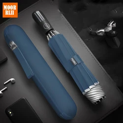 MOORRLII Big Automatic Man Folding Umbrella Reinforced Luxury Inverted Parasol Strong Umbrellas Lightweight Parapluie Rain Gear