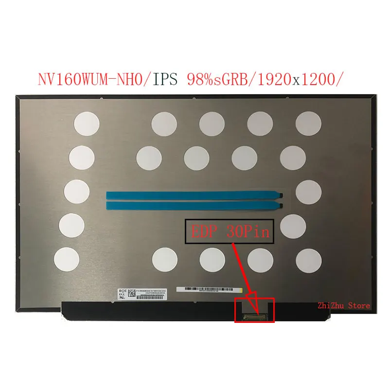 For asus X1603Z  M1603Q  X1605Z  laptop lcd screen panel FHD IPS 1920*1200 /16：10/ Non Touch 16.0 Slim mari N160JCE-ELL x