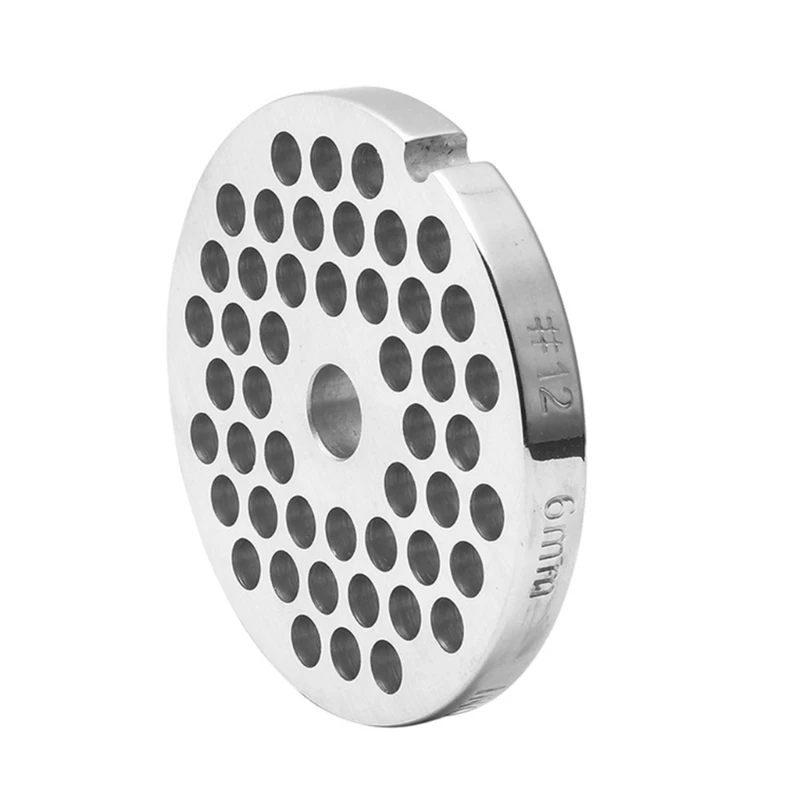 Amoladora de acero inoxidable, placa de corte de disco, trituradora de alimentos, 6/8/10/12/18mm, envío directo