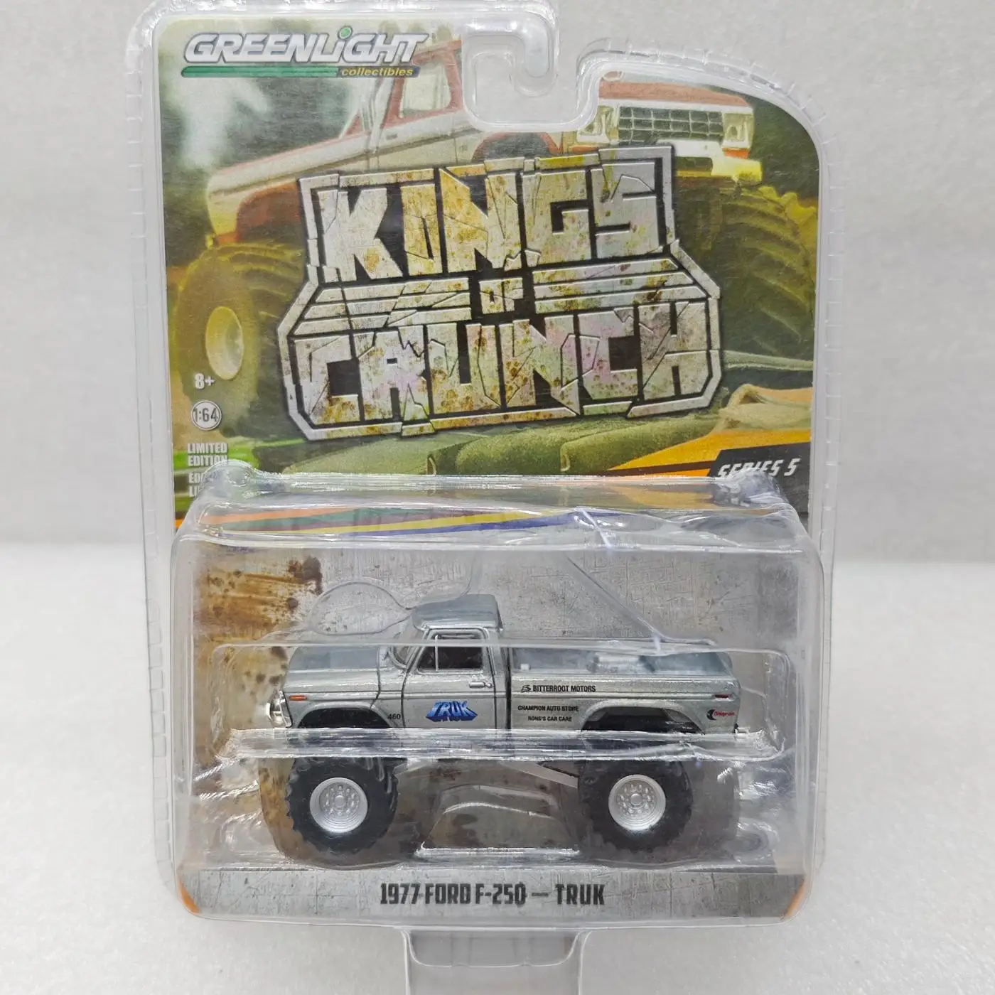 

GreenLight 1:64 1977 F-250 TRUK High Simulation Diecast Car Metal Alloy Model Car decoration display collection gifts