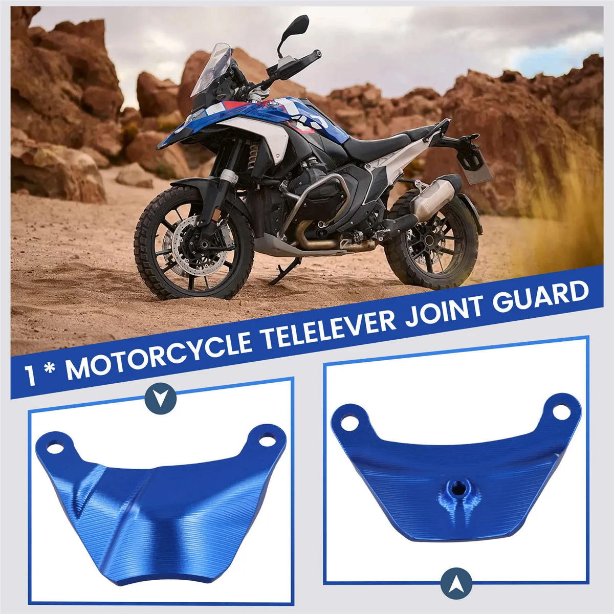 Защита суставов телелевера мотоцикла для BMW R1300GS R1300 GS ADVENTURE ADV GSA R 1300GS, аксессуары синего цвета