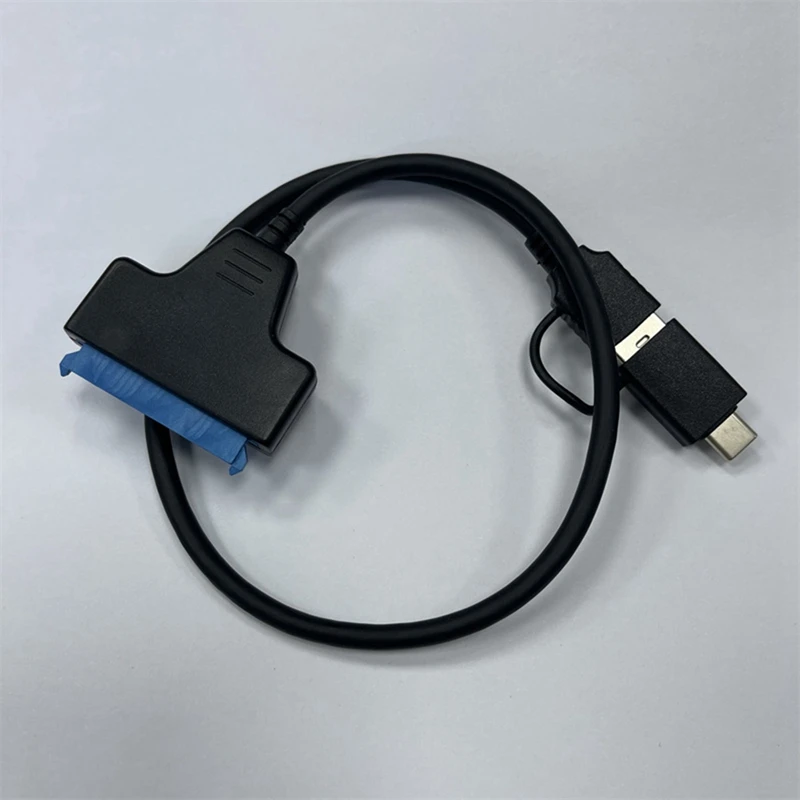 USB C para SATA Hard Drive Cabo Adaptador, USB 3.0, Cabo de Dados, 2,5 polegadas, SSD, HDD, Disco Rígido