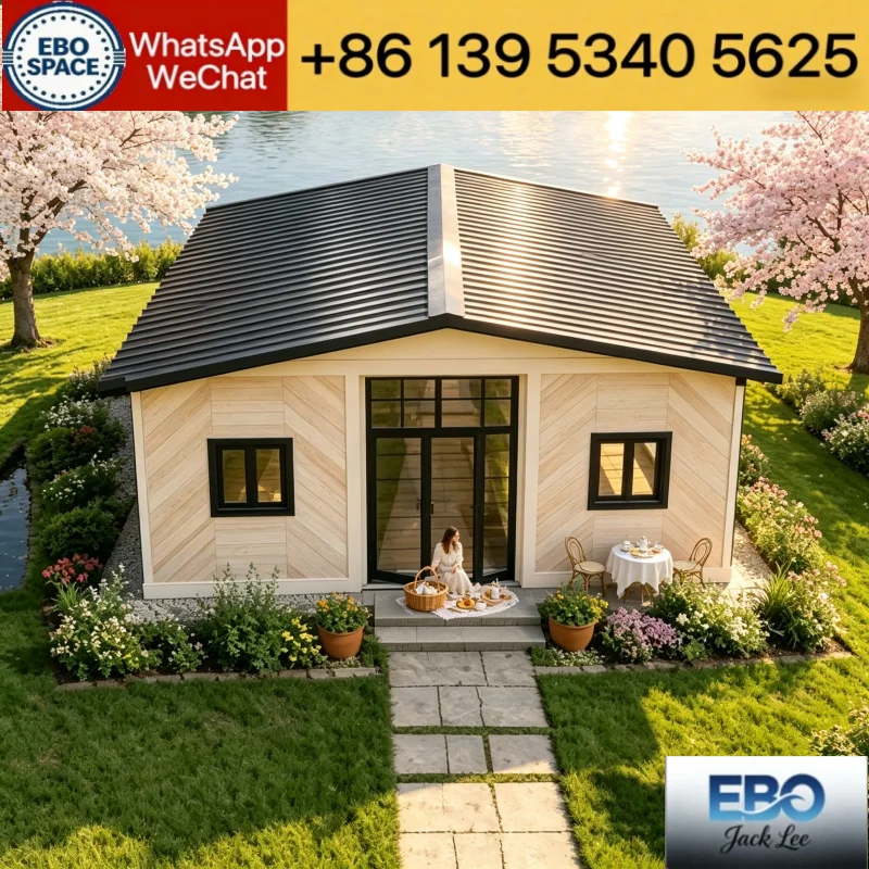 Wind Resistant Space Capsule Mobile House Fully Furnished Prefab Apple Pod Scenic Area Homestay Hotel Room