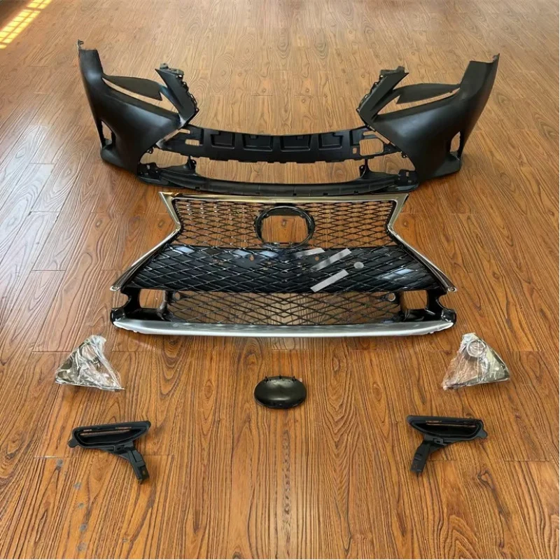 Suitable for Lexus RC 2014-2025 Sport Style Upgraded Front Bumper & Grille Car Exterior Modification Parts