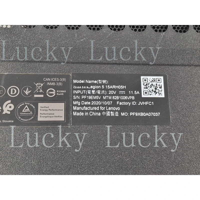 f for Lenovo Legion 5 15ARH05H Bottom case base cover AP1HV000800