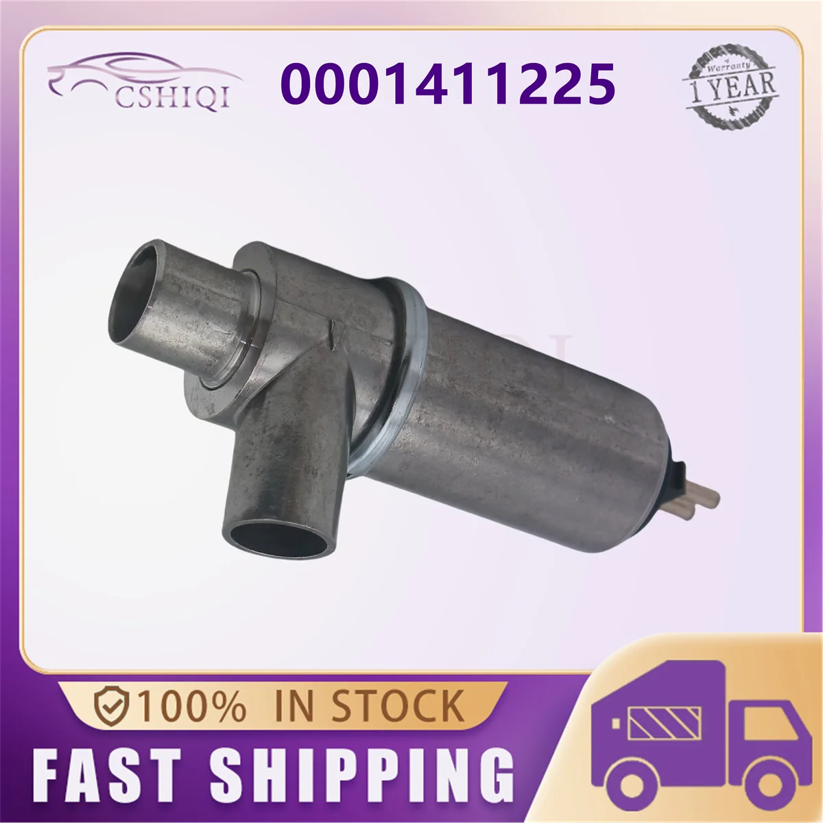 0001411225 Idle Air Control Valve For 1981-1985 Mercedes-Benz W126 380SE 380SEC 380SEL 380SL 380SLC 500SEC 500SEL A0001411225