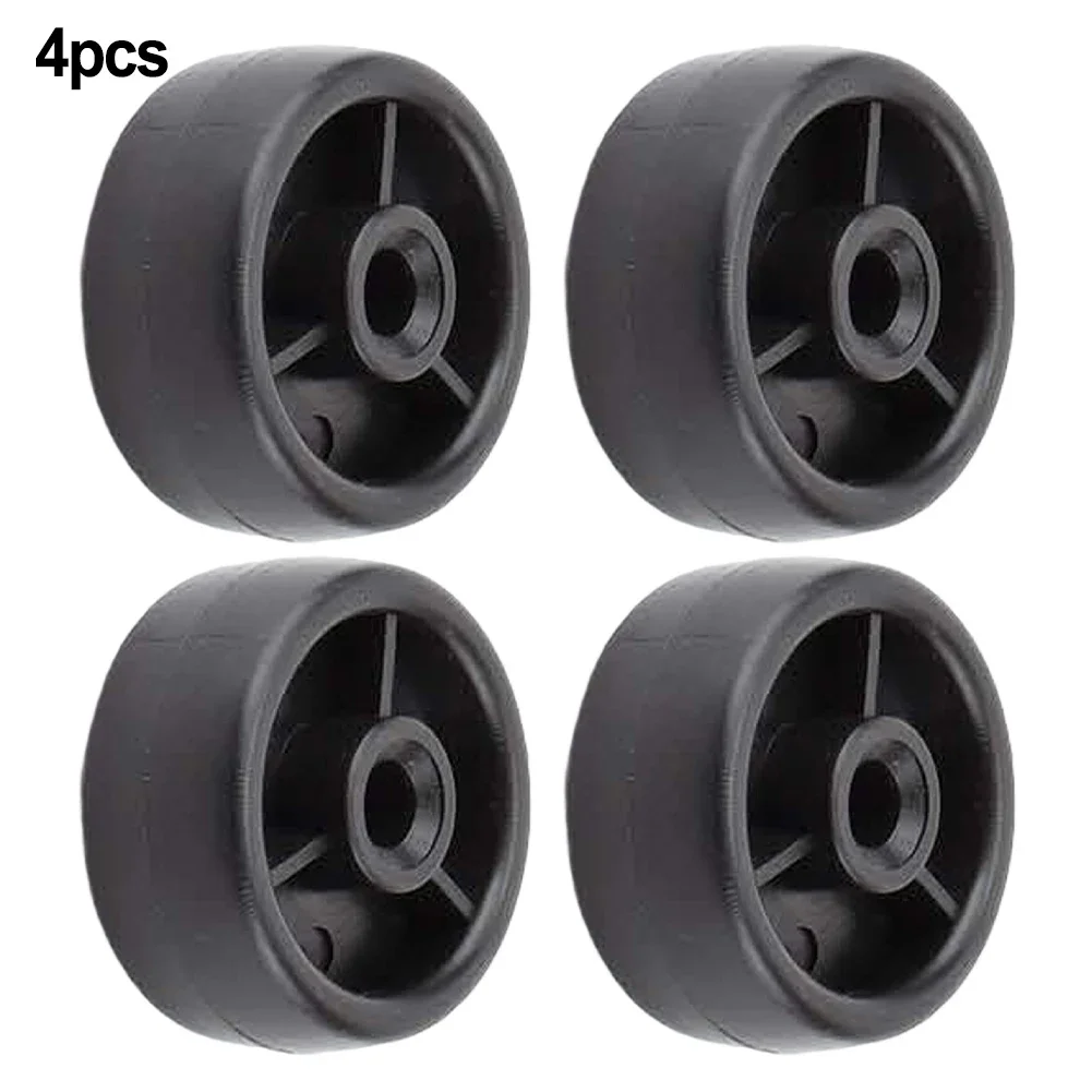 Fitness Equipment Maintenance Black Fitness Equipment Wheels Caster Wheels For Gym Equipment Low Maintenance Moisture-resistant