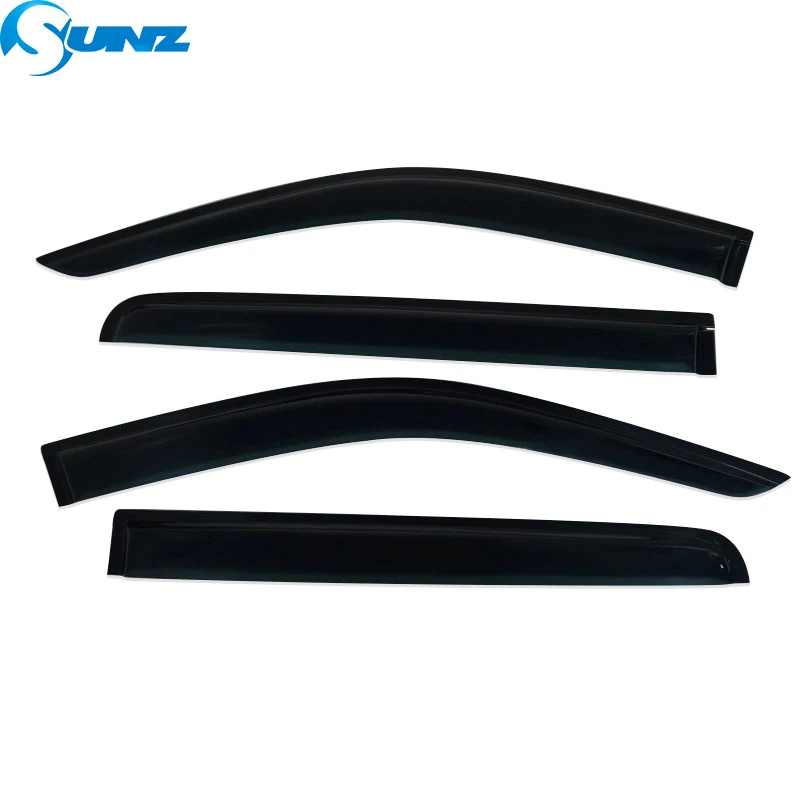 Side Window Visor For Mitsubishi Triton L200 Strada 2023 2024 2025 Weathershield Sun Rain Deflector Guard Car Window Deflector