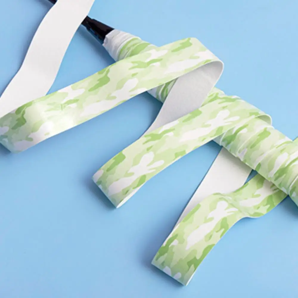 Shock-Absorbing Badminton Racket Tape Wear-resistant Soft Sweat-Absorbent Grip Tape Anti-Slip Handle Wrapping Belt Fishing Rod