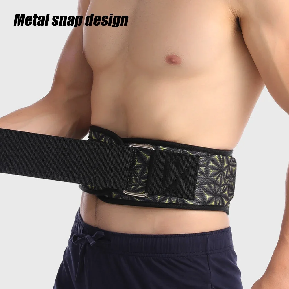 GOMOREON Waist Support for Men and Women Weightlifting Core & Lower Back Support Workout Waist Belt for Fitness Weightlifting