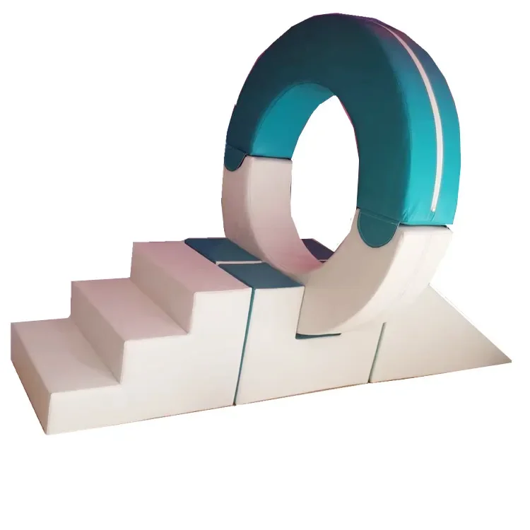 أطفال داخلي رغوة لينة معدات الصالة الرياضية النشطة اللعب لينة متسلق مجموعة طفل الزحف تسلق انزلاق منطقة اللعب الناعمة للطفل