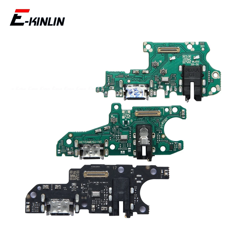 Power Charging Connector Plug Port Dock Board Microphone Flex Cable For HuaWei Honor Play 40 50 Play4 4T 5T 6T 7T 8T Pro Plus
