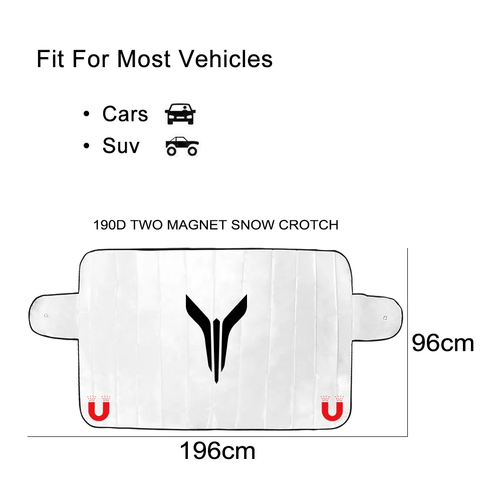 Copertura del parabrezza anteriore dell\'auto parasole anti-uv con ventosa per Dongfeng Voyah Free Dreamer 2021 2022 2023 accessori per auto