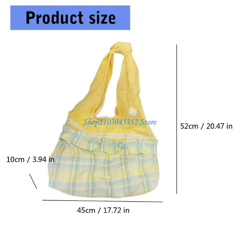 محفظة كتف شبكية عصرية ذات تفاصيل من الدانتيل ومنظمة داخلية واسعة وحقيبة يومية احترافية غير رسمية