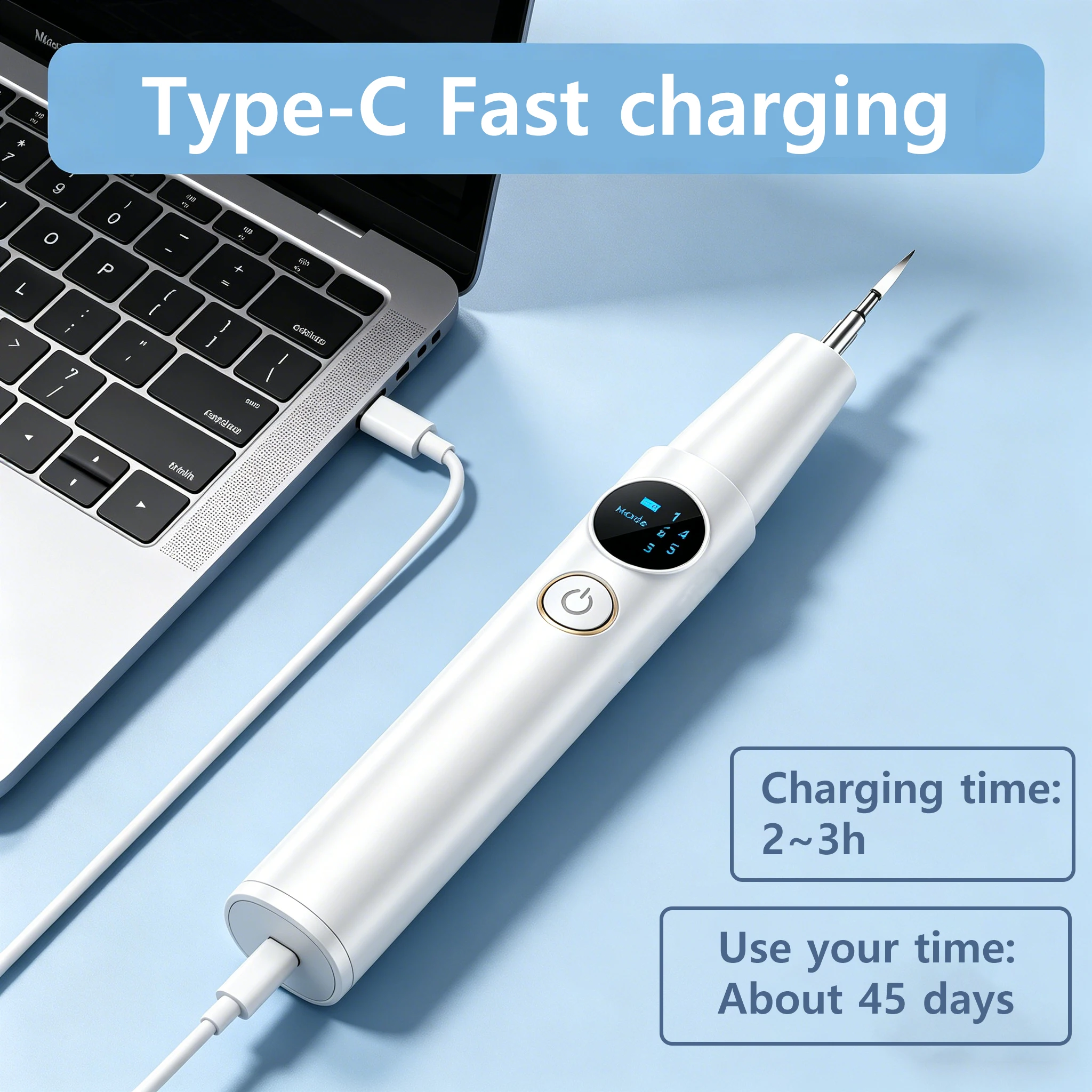 Electric Dental Tartar Remover Ultra Sonic Dental Calculus Remover Plaque Removal for Teeth Dental Scaler Tartar Eliminatorr image 6