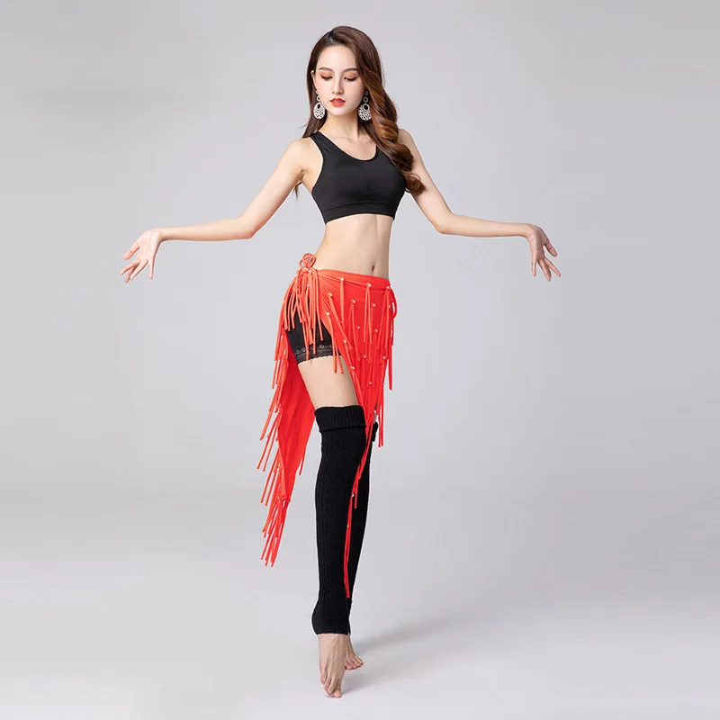 1pcs/lot  Women Belly Dancing pearl Skirt Dance Accessory Girl's Dance Costumes Skirt Dance costumes