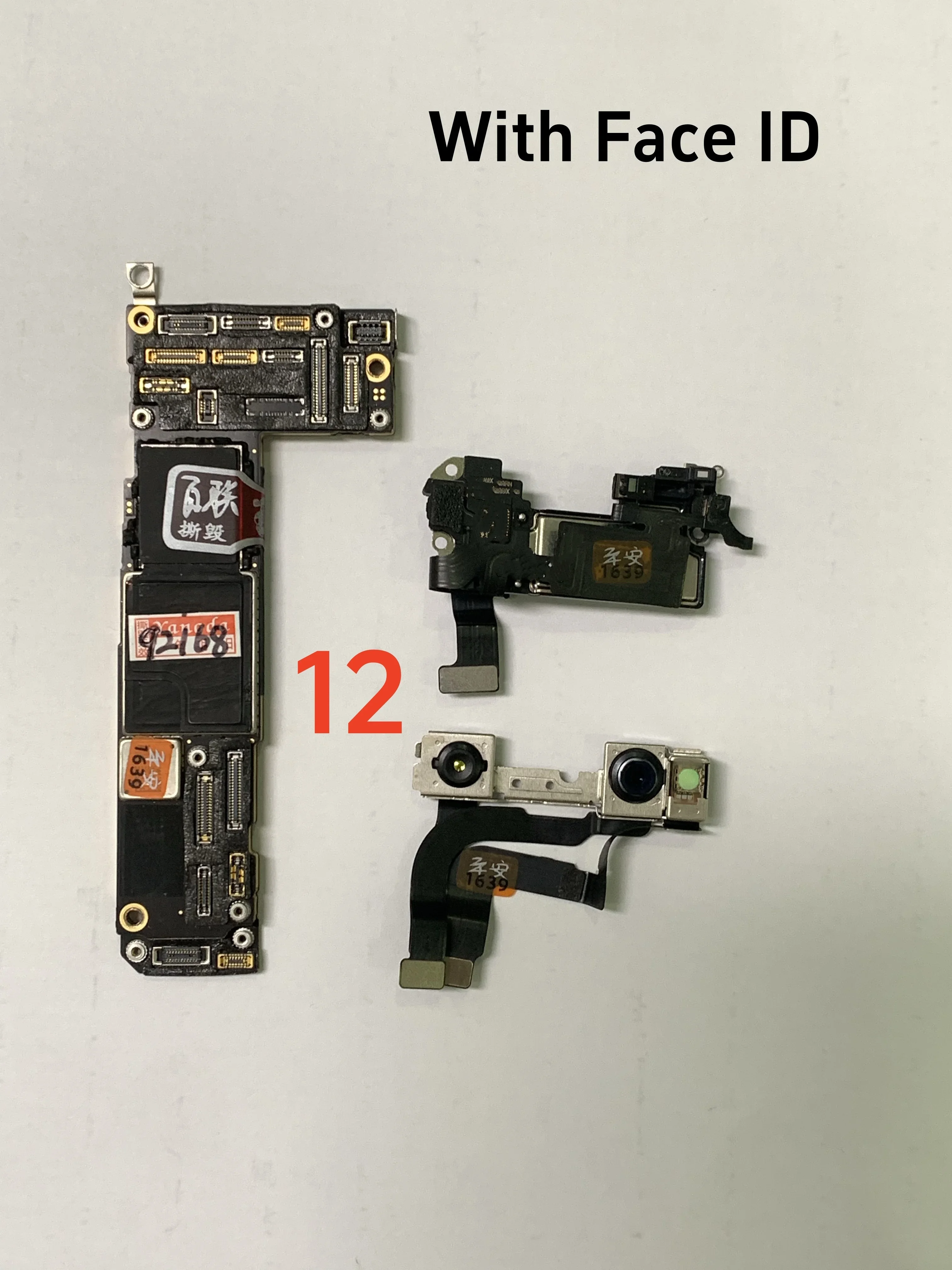 Fully Unlocked Main Board For iPhone 12 Pro Max 12Pro Motherboard Clean ICloud With/Without Face ID Support Update Logic Board