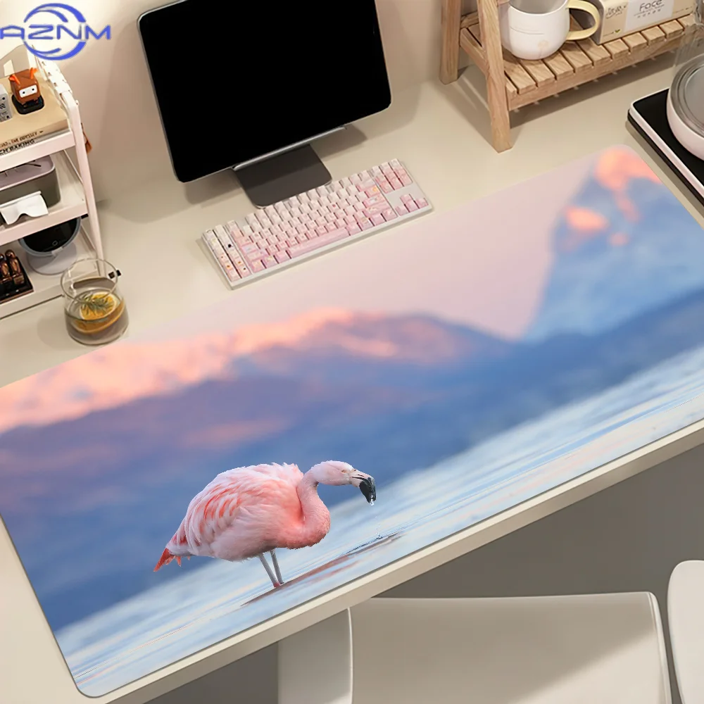 Animal Flamingo Mouse Pad Non-slip Thickened MousePad Student Gaming Cushion Large Writing Lockedge Office