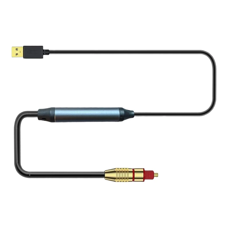 

USB-оптический аудиоадаптер USB-оптический кабель USB-оптический аудиоконвертер Кабель USB-адаптер портов SPDIF