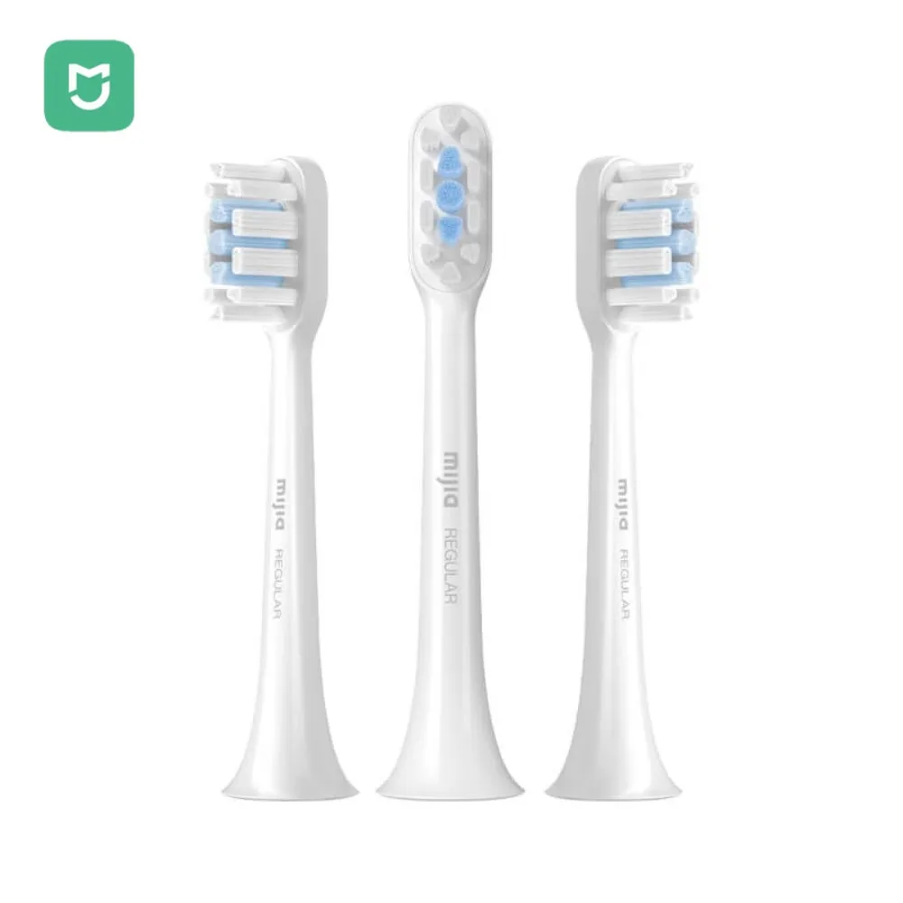 Original mijia T301/T302 toothbrush head accessory sonic electric toothbrush replacement brush heads 3-piece set