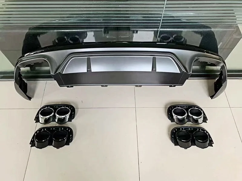 Rear Bumper Diffuser Lip For Audi Q5 sport style 2018-2020 modified Sq5 style