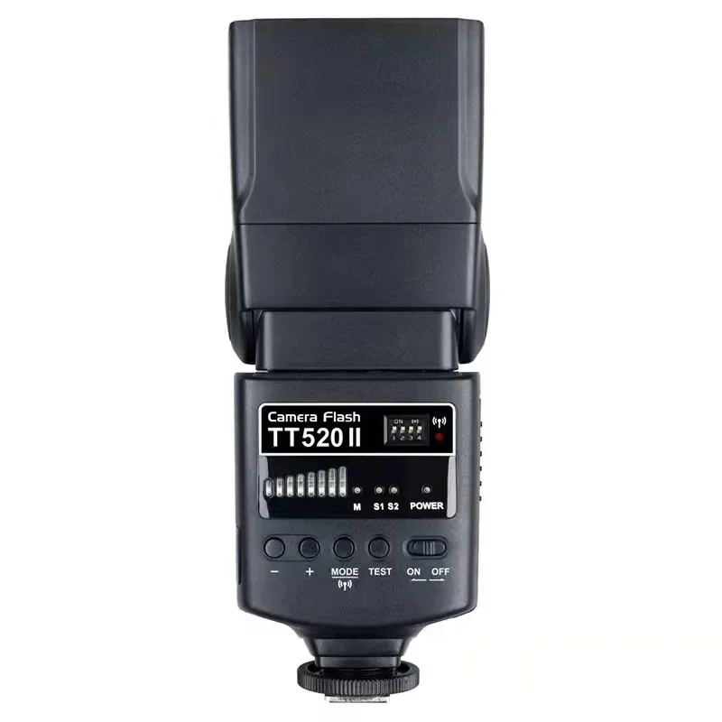 Speedlite Flash TT520II Photography Lighting Strobe lamp Professional Audio Video Lighting Flash Light Photography Equipment