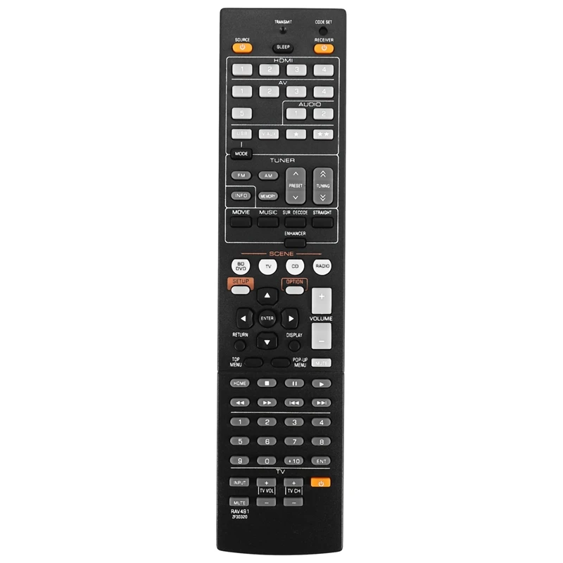 Remote Control For YAMAHA RX-V375 RX-V467 RX-V565 RX-V567 RX-V571 RX-V665 RX-V765 HTR-3066 HTR-4065 HTR-3066BL RX-V373BL