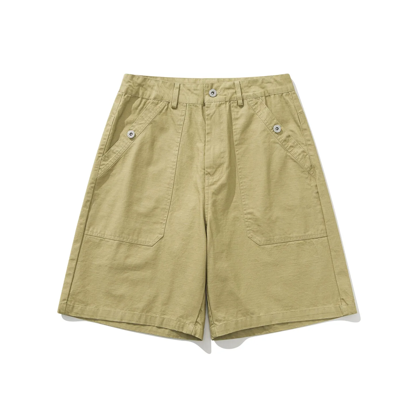 2026 Summer Washed Shorts Men's and Women's Retro Trendy Loose Five Quarter Pants