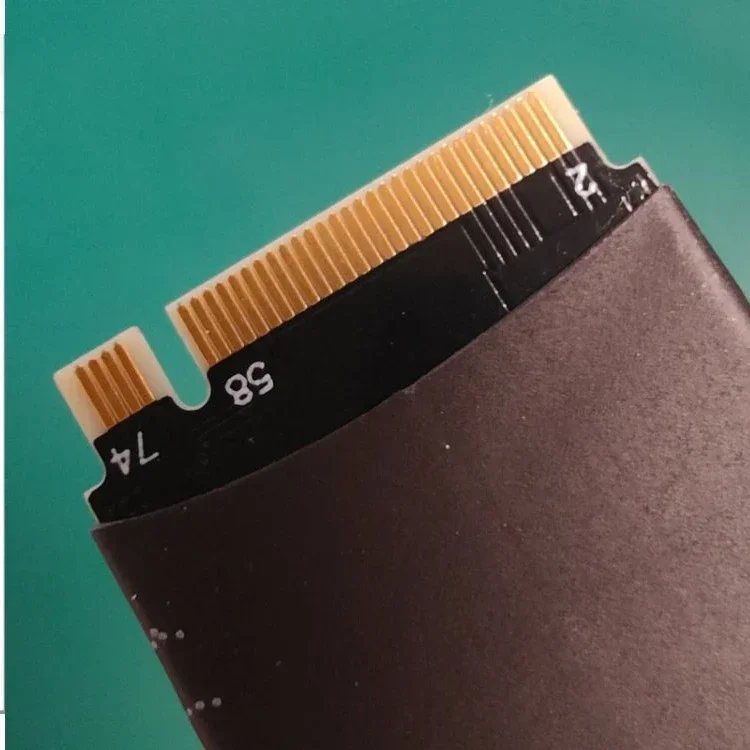 M.2 MVMe الصلبة محرك SSD البلوز تمديد الناهض كابل PCI-E Gen4 PCIe 4.0X4 ذكر إلى ذكر تمديد الحبل TX-RX M2 إشارة لرسو السفن