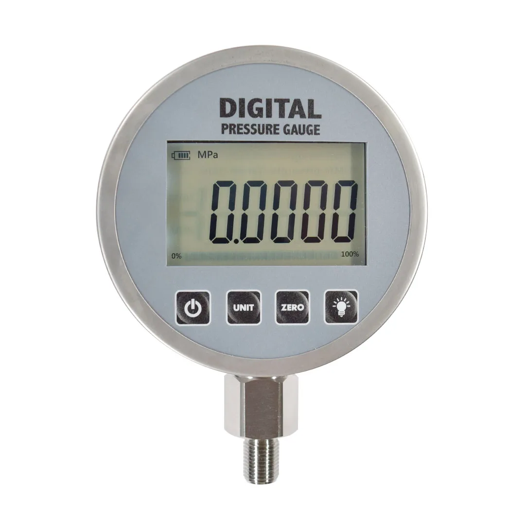 105mm Digital Manometer Accuracy 0.4% High Resolution -99999~99999 Stainless Steel mbar mmHg  Tor Pressure Gauge