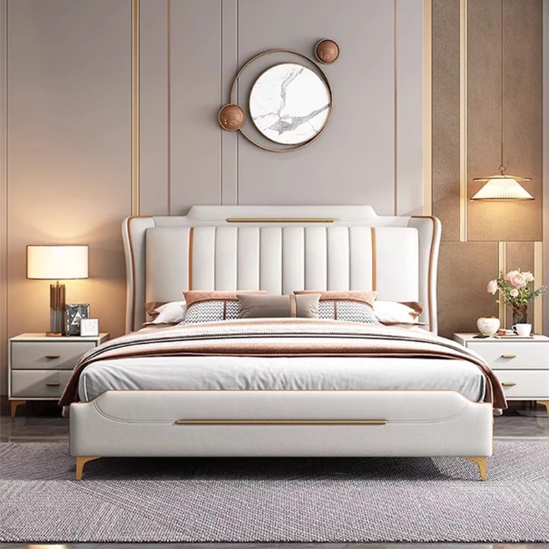 

Luxury Furniture For Bedroom Unique Beds Free Shipping Bed Room Set Furniture Queen Cabecera Matrimonial De Cama Home Decoration