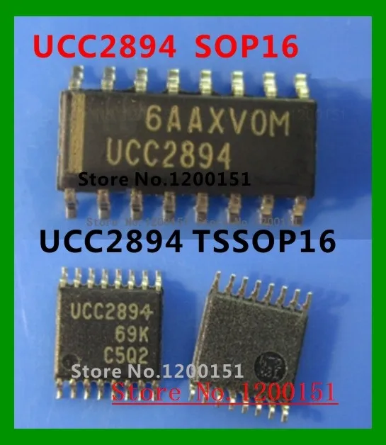 UCC2893 UCC2893DR UCC2893PW UCC2894 UCC2894PW UCC2897A UCC2897ARGPR TSSOP QFN