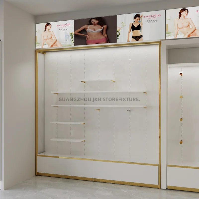 

Customized. OEM factory underwear display stand store garment display rack lingerie shop underwear display help beautiful