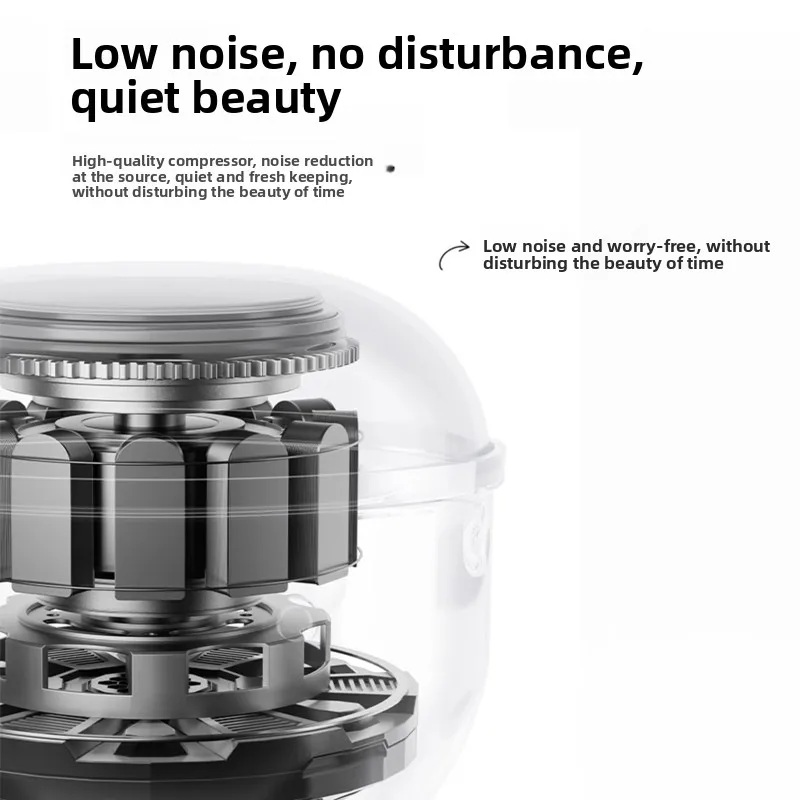 Vertical freezer, household freezer retro single-door Xiaoice box, energy-saving milk storage