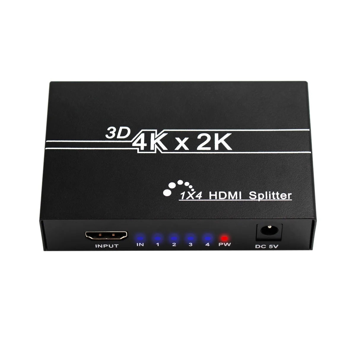 

Сплиттер HDMI 1x4 Full HDMI 4k 3D видео 1x4 сплиттер 1 в 4 выхода усилитель 4 дисплея для HDTV DVD PS3 XBOX видео