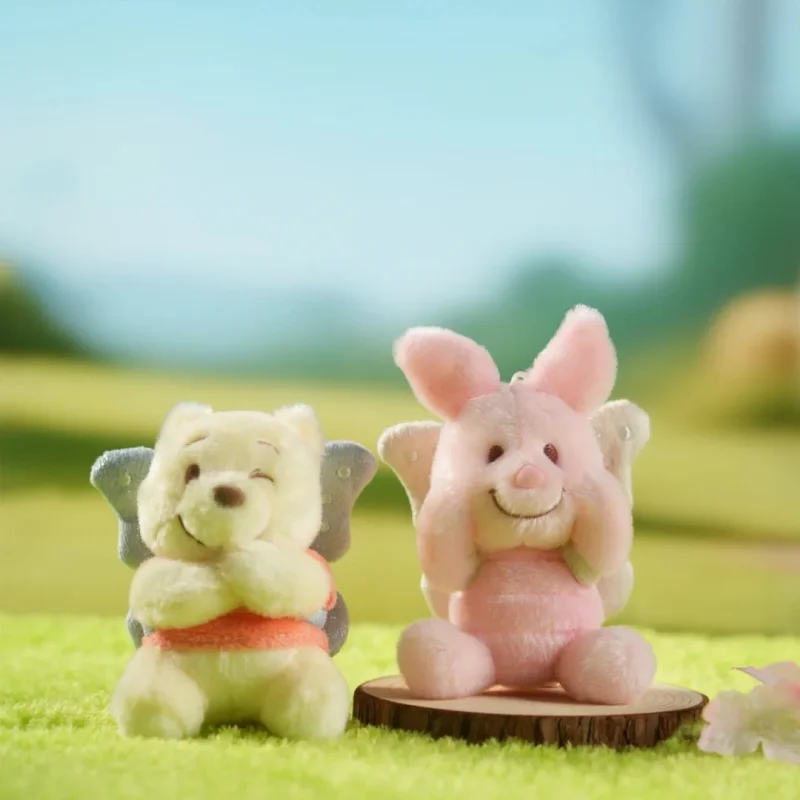 Disney Winnie de Poeh Anime Stripfiguren Pluche Sleutelhanger Leuke Roo En Knorretje Poppen Knuffels voor Kinderen Verjaardagscadeautjes